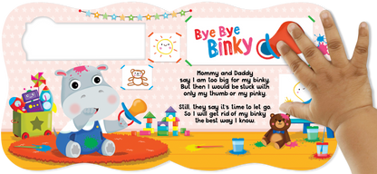Bye Bye Binky- Touch and Feel Board Book -Sensory Board Book