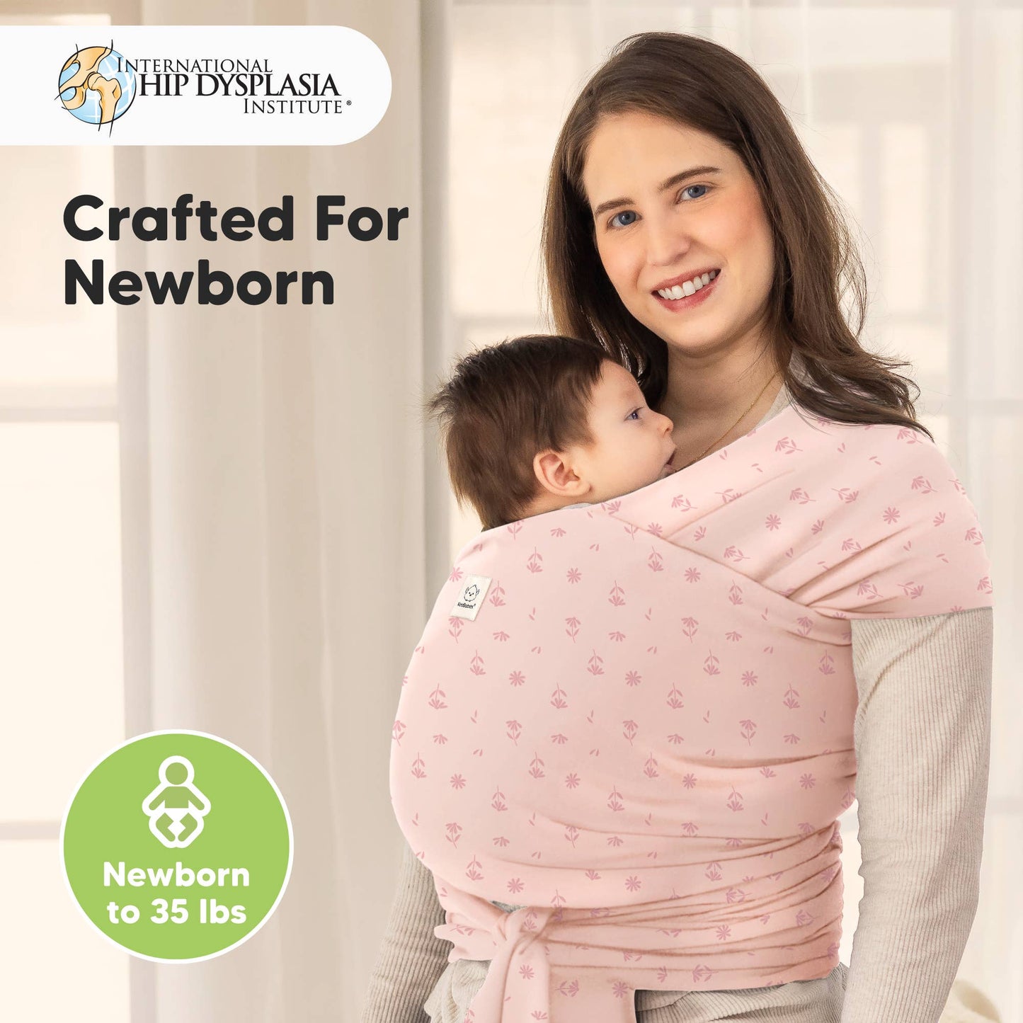 KeaBabies Original Baby Wrap Carrier