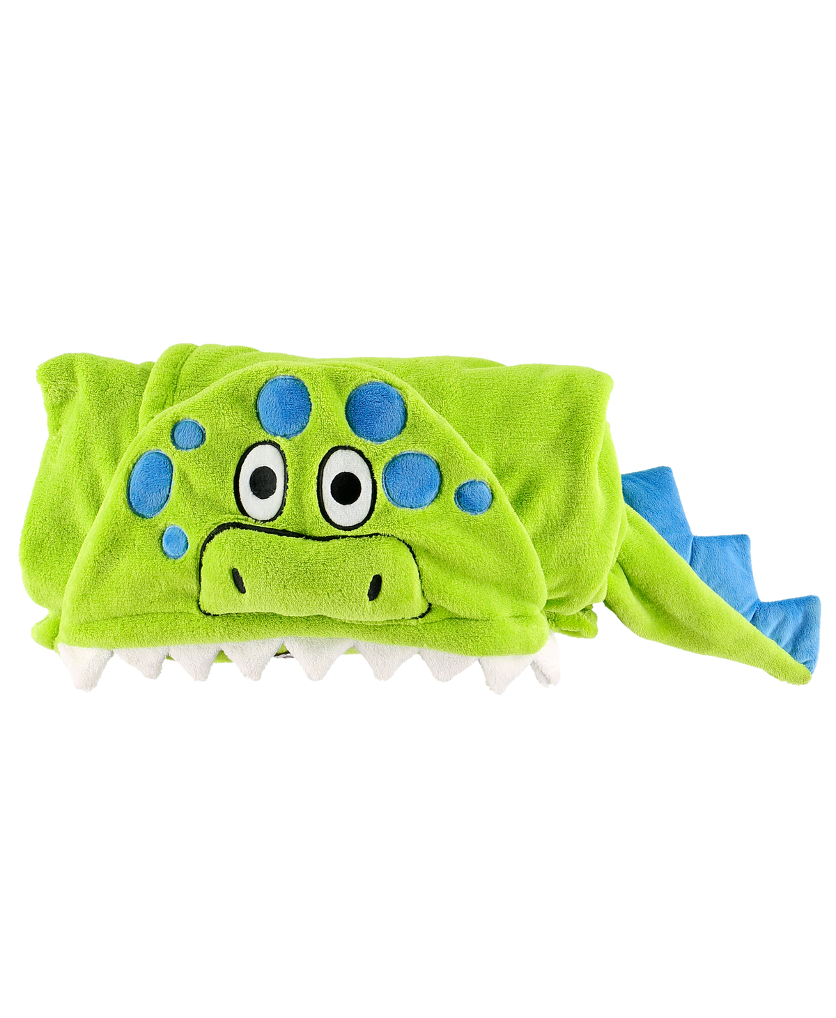 Wearable Hooded Fleece Blankets For Kids - Dinosaur