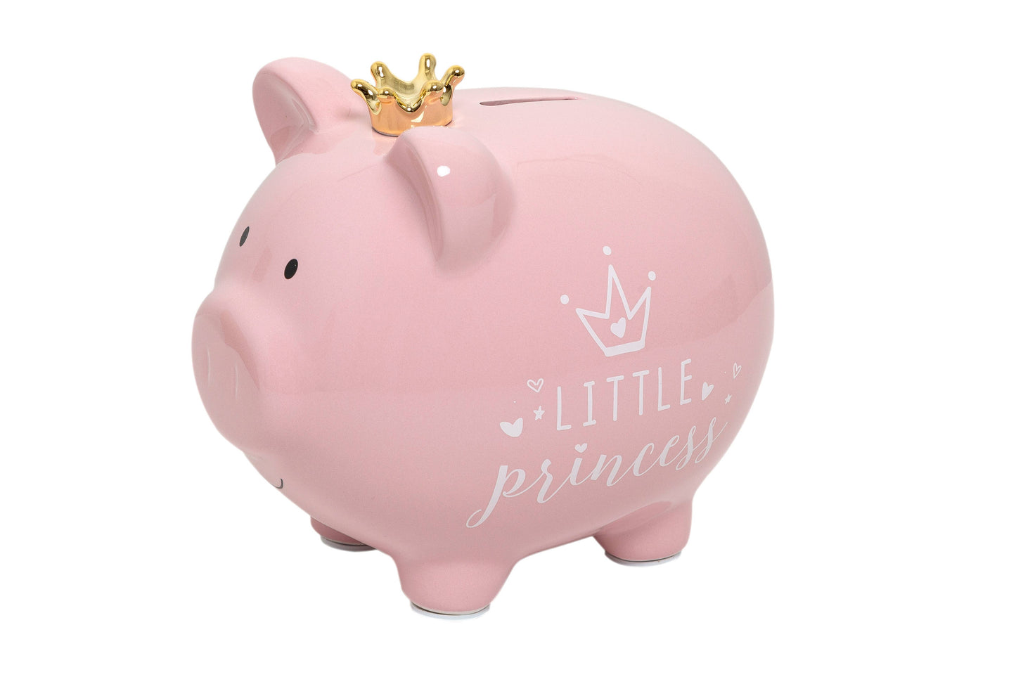 Little Princess Crown Pink Piggy Bank