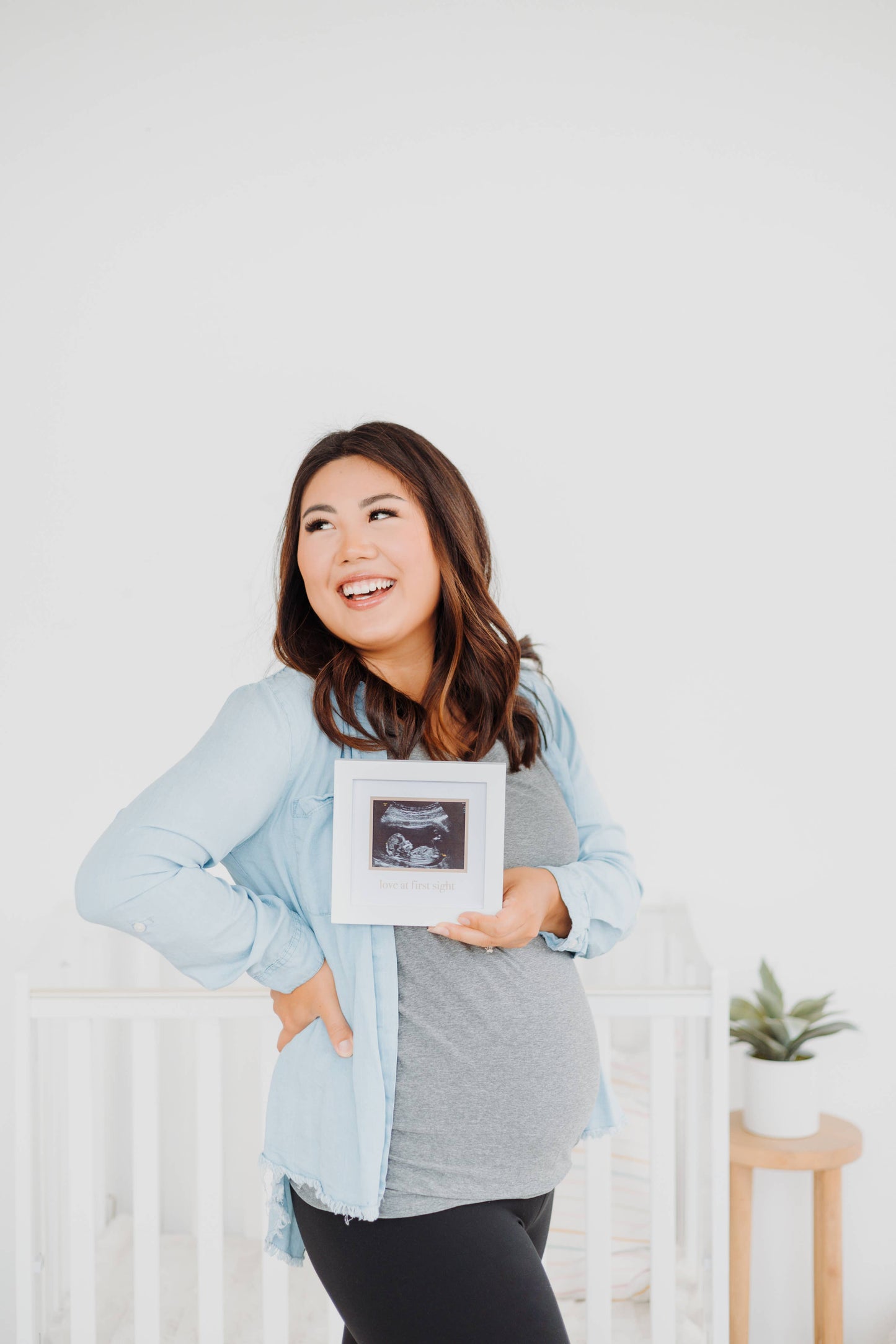 Love At First Sight Sonogram Picture Frame
