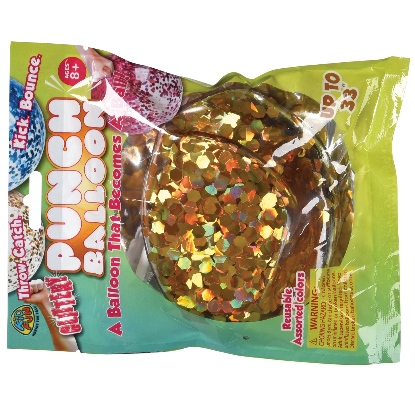 Glitter Punch Balloon 12-unit Display