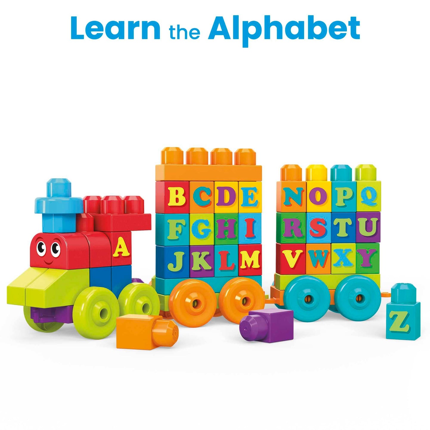 MEGA™ Bloks Building Basics ABC Learning Train