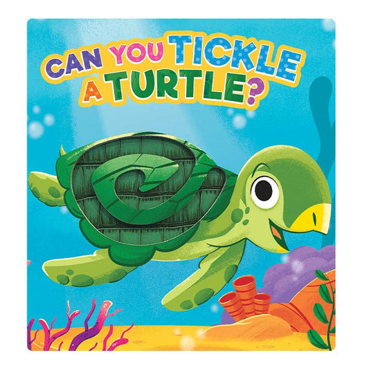 Can You Tickle a Turtle? - Children's Sensory Board Book with Touch and Feel Trails