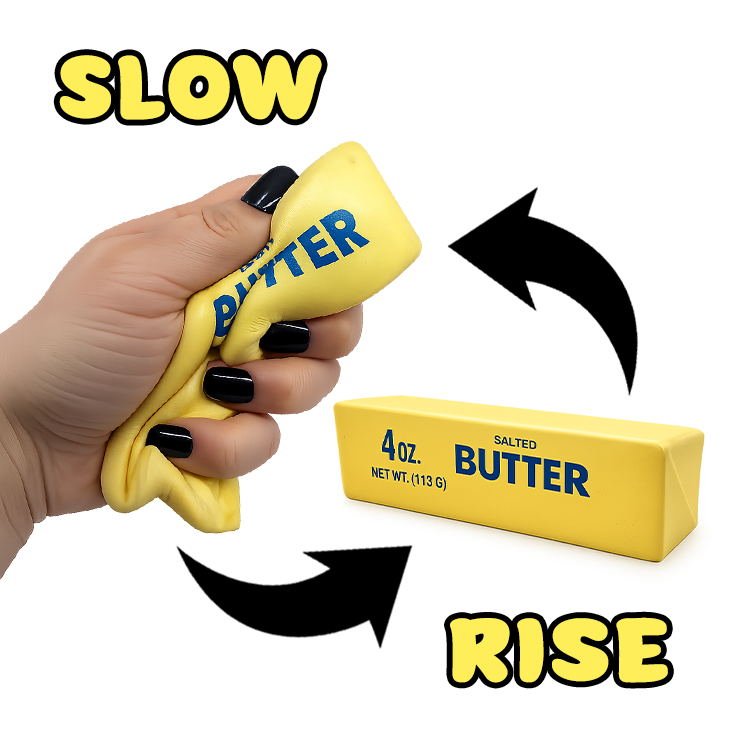 Fun Doh 6" Butter Stick Slow Rise Fidget Toy