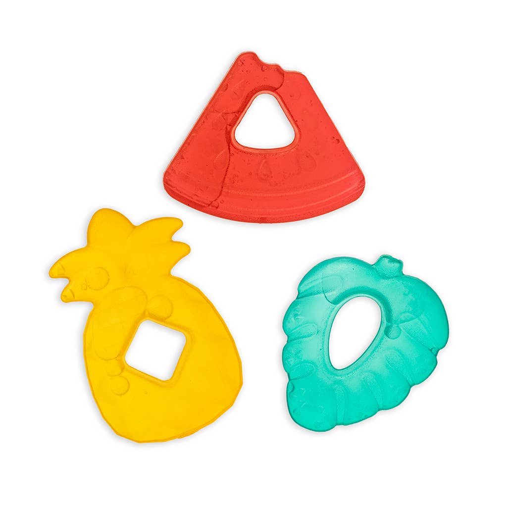 Cutie Coolers™ Water Filled Teethers (3-pack): Unicorn