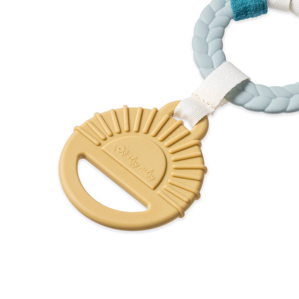 Bitzy Busy Ring™ Teething Activity Toy - Farm