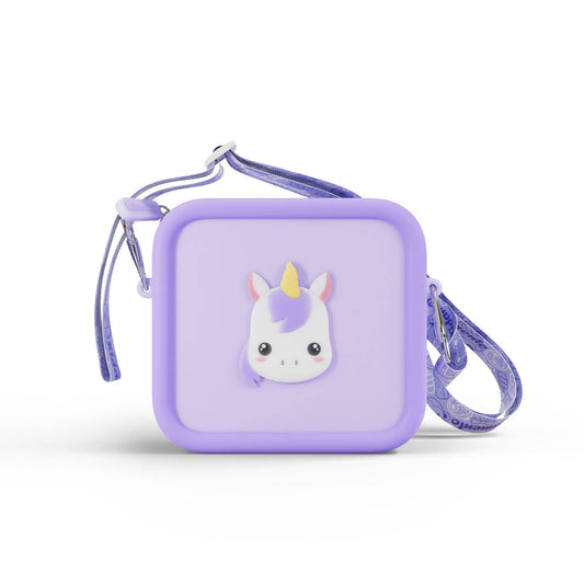 [New] Silicone Bag - Purple Unicorn