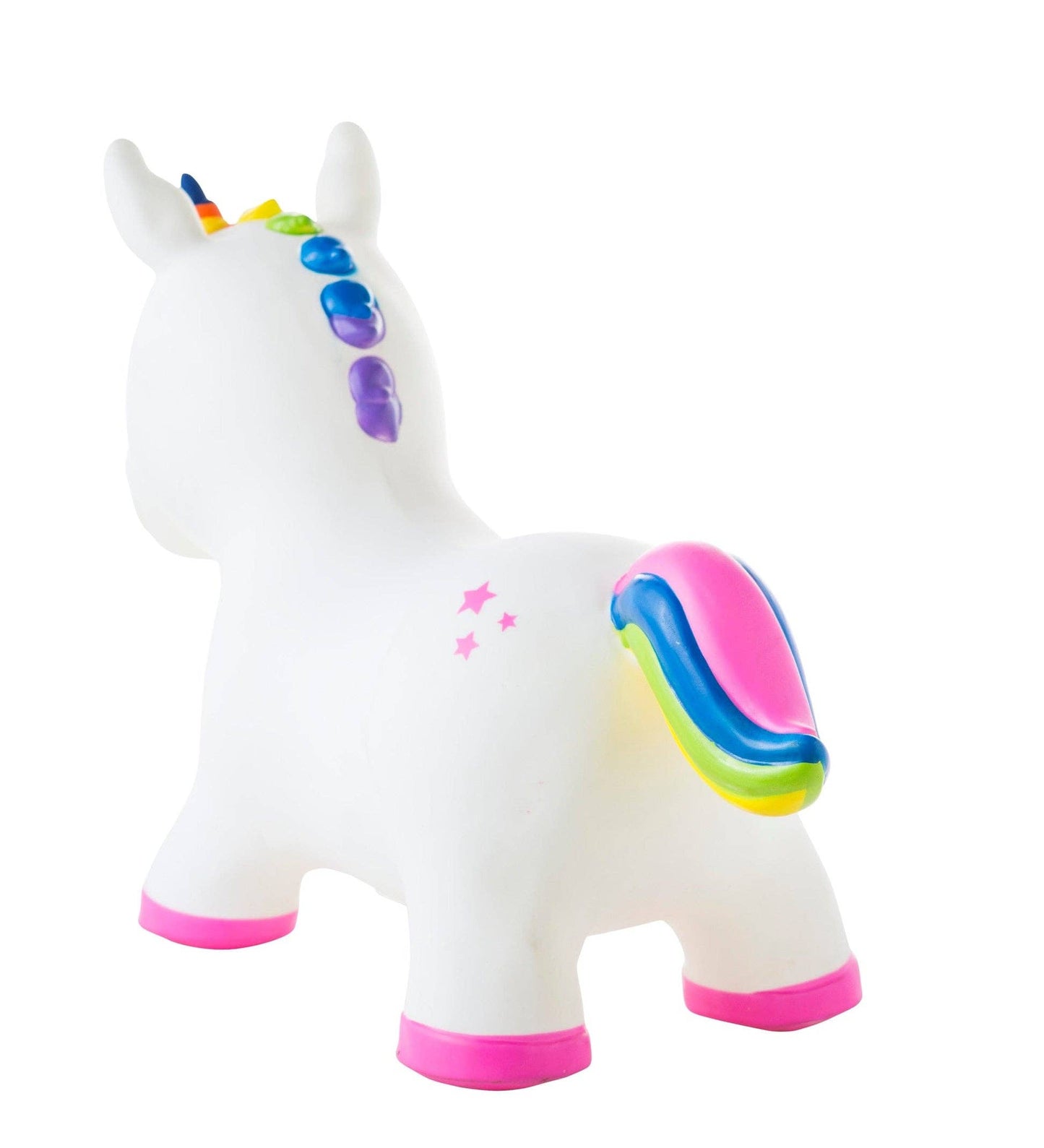 Bouncy Inflatable Animal Jump-Along: Unicorn