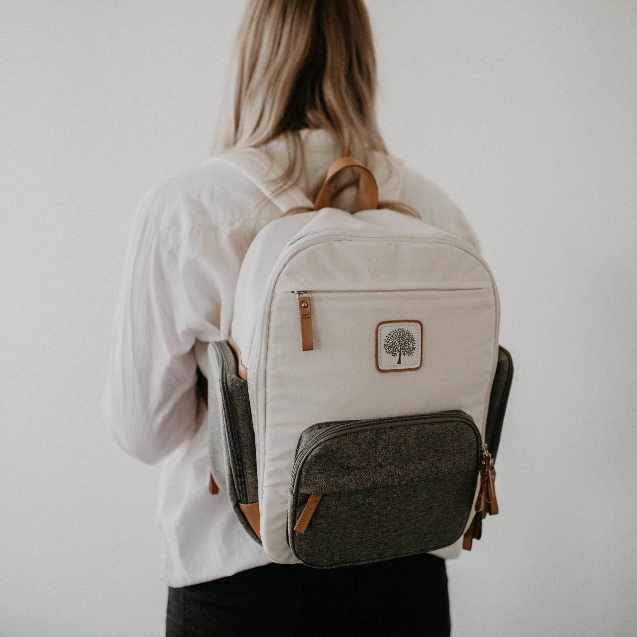 Birch Bag Mini - Diaper Backpack in Cream