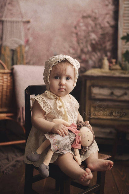 Rose Organic Doll with Brown Hair