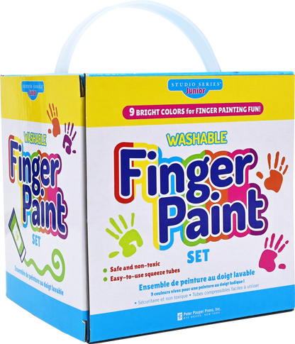 Studio Series Junior Finger Paint Set (9 Colors)