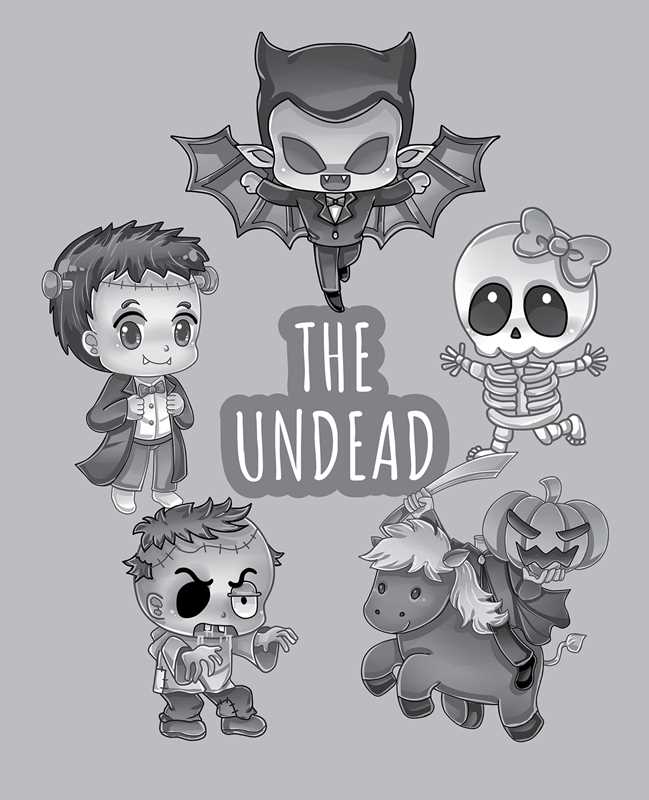 Drawing Spooky Chibi by