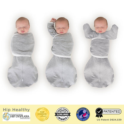 Omni Swaddle Sack, Heather Gray