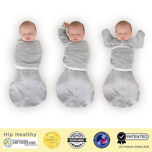 Omni Swaddle Sack, Heather Gray