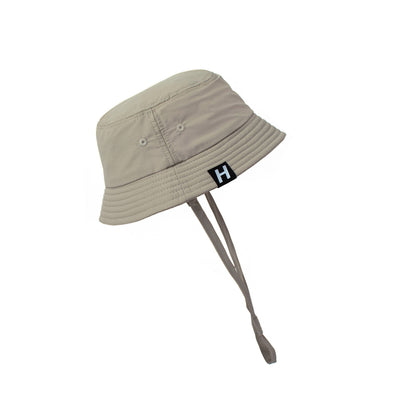 Bucket Hats for Kids–Waterproof, UV Protective Concrete Grey
