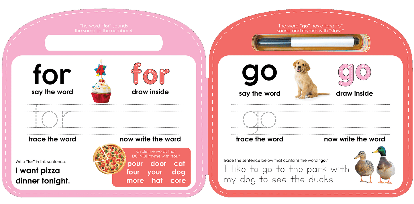 Write & Wipe Sight Words