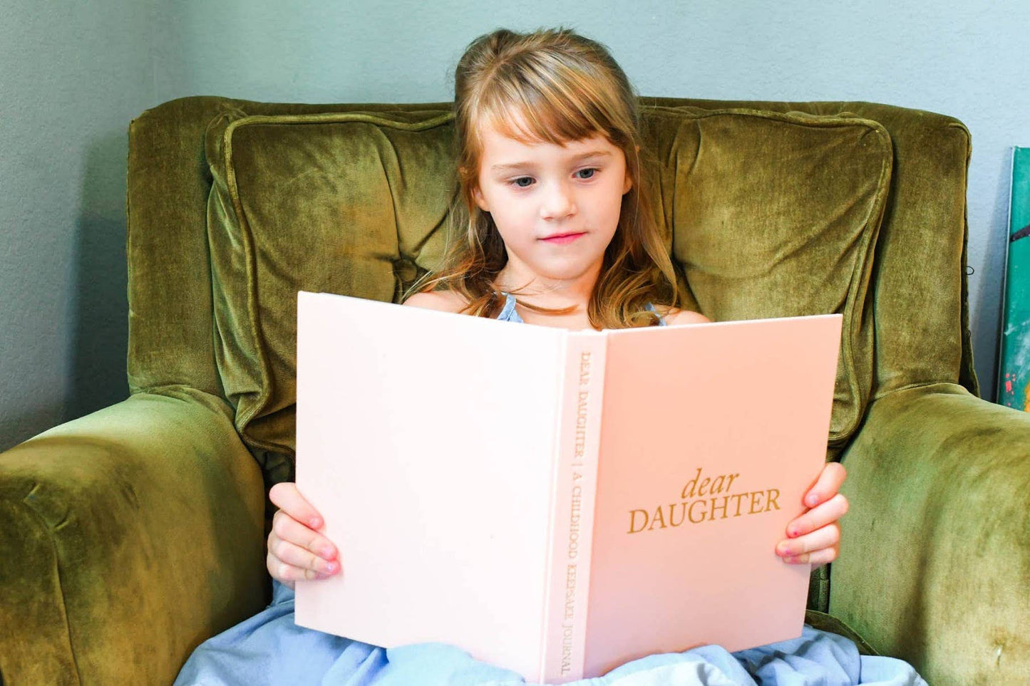 Dear Daughter Childhood Keepsake Book | Gift for Wife or Mom