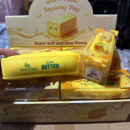 Crackling Crunchy Yellow Butter Squishy - A213