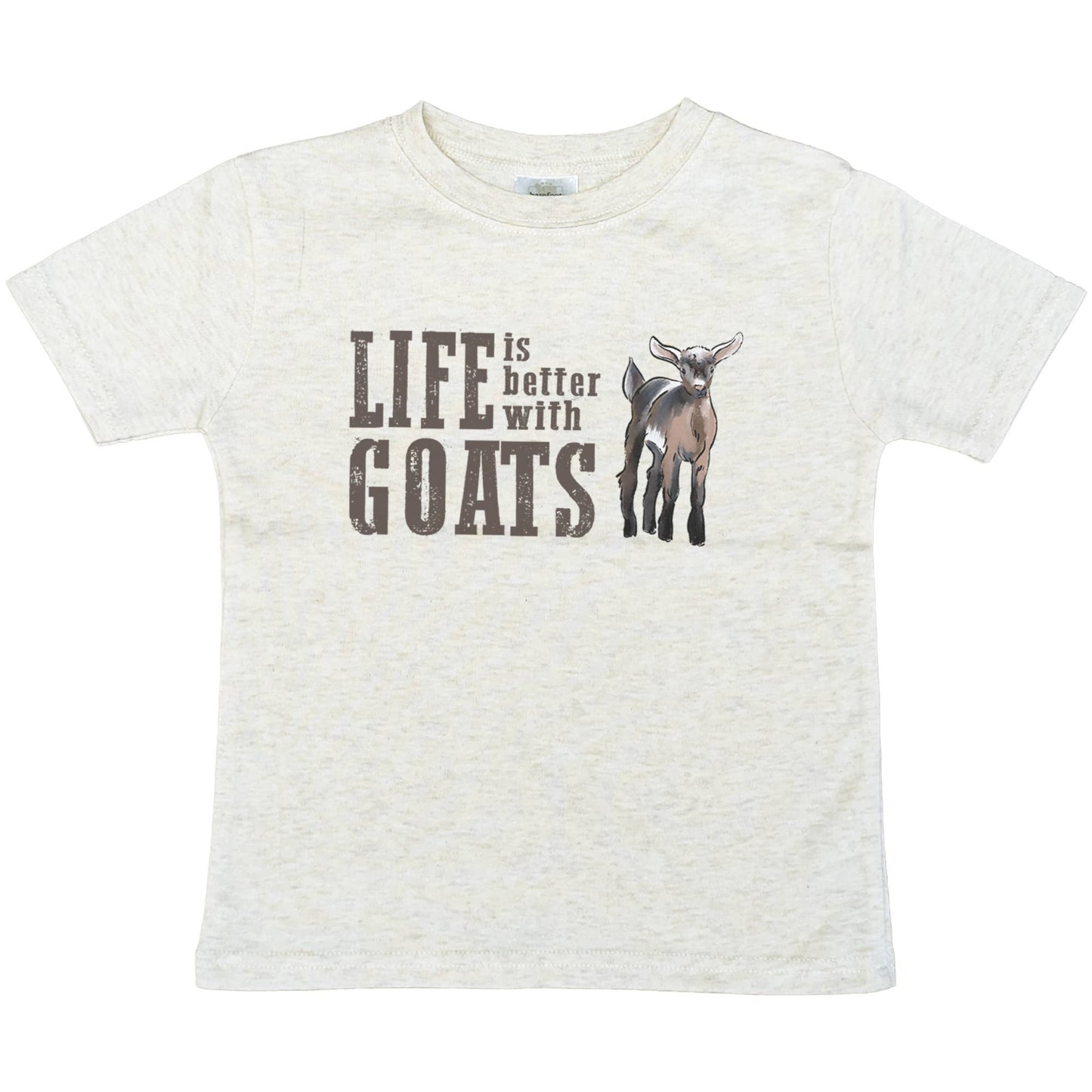 "Life is better with GOATS" Country Farm Clothes for Kids