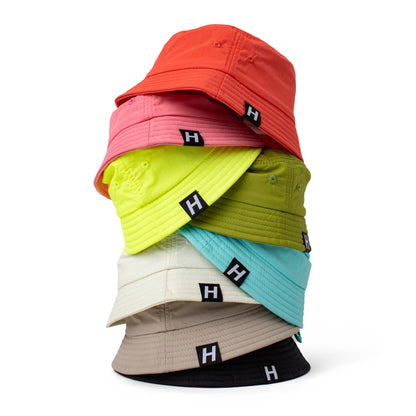 Bucket Hats for Kids–Waterproof, UV Protective Pink Smoothie