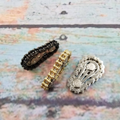 Metal Bicycle Chain Decompression Toy Fidget Toy