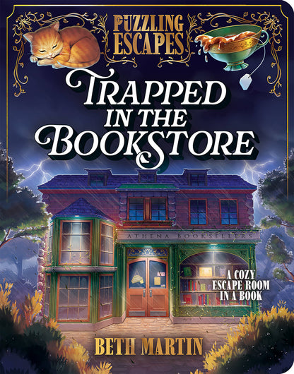 Puzzling Escapes: Trapped in the Bookstore- Escape Room Book
