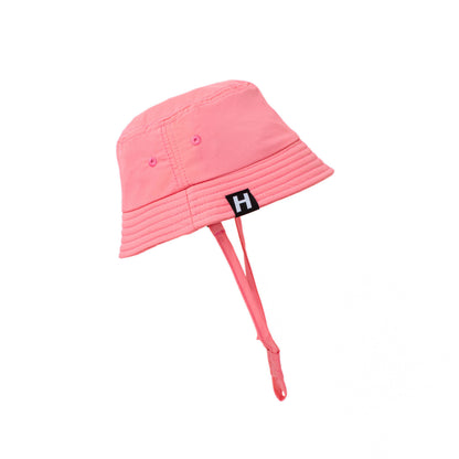 Bucket Hats for Kids–Waterproof, UV Protective Pink Smoothie