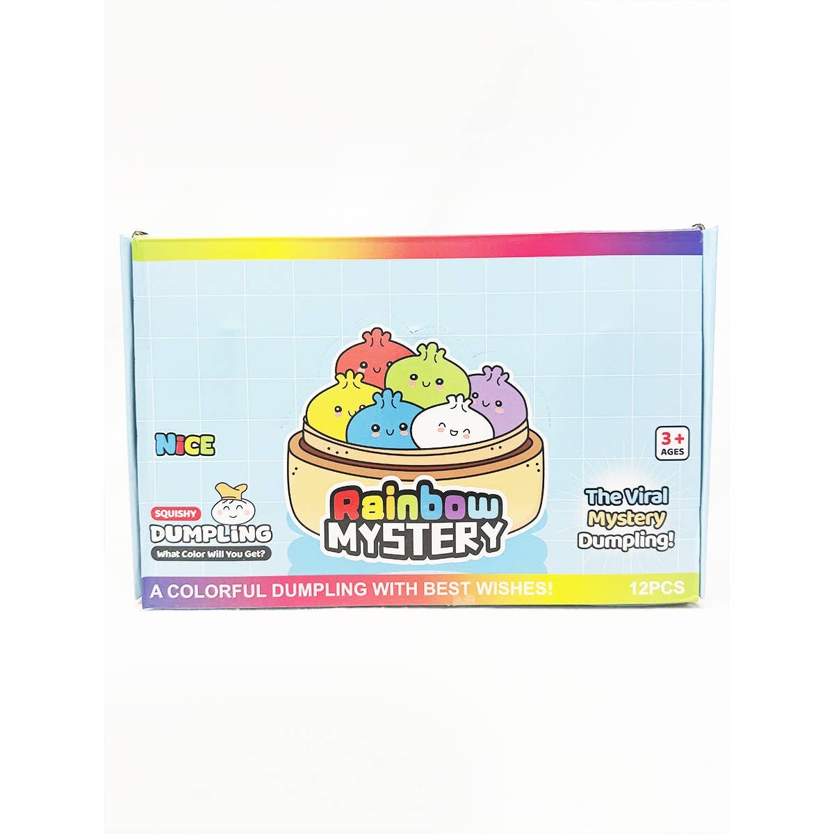 Slow Rising Mystery Dumpling Squishy with Steamer