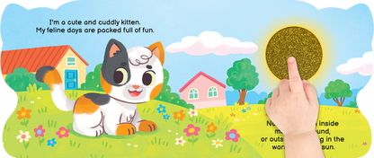 Cuddly Days with Kitten - Touch and Feel Board Book - Sensory Board Book