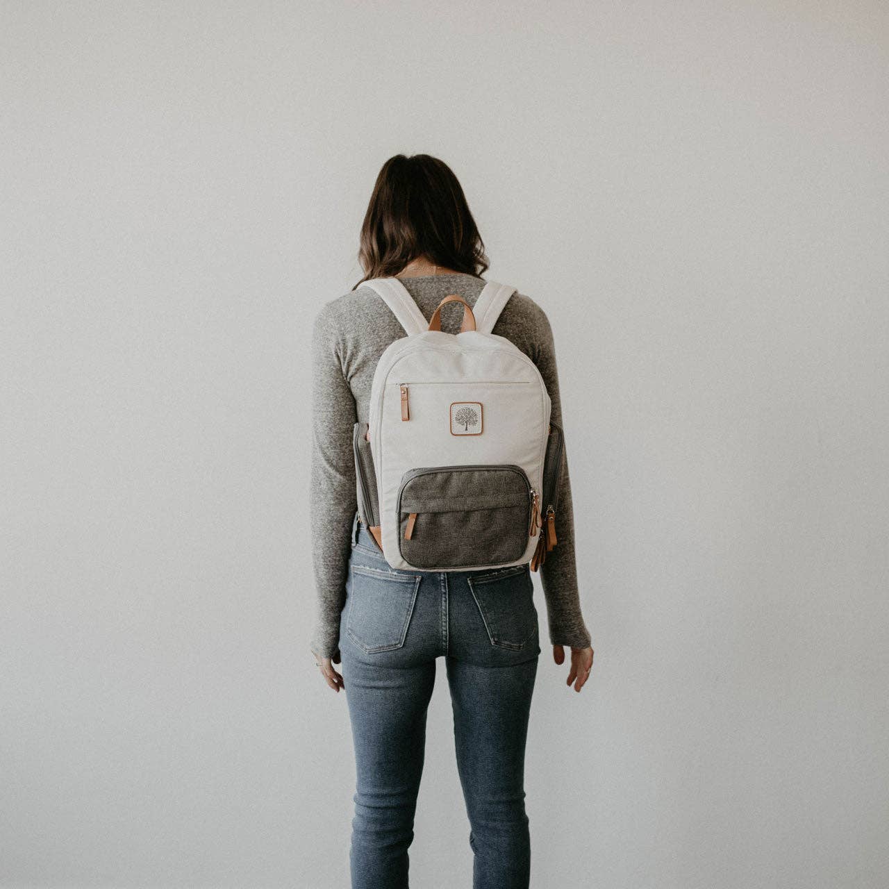 Birch Bag Mini - Diaper Backpack in Cream