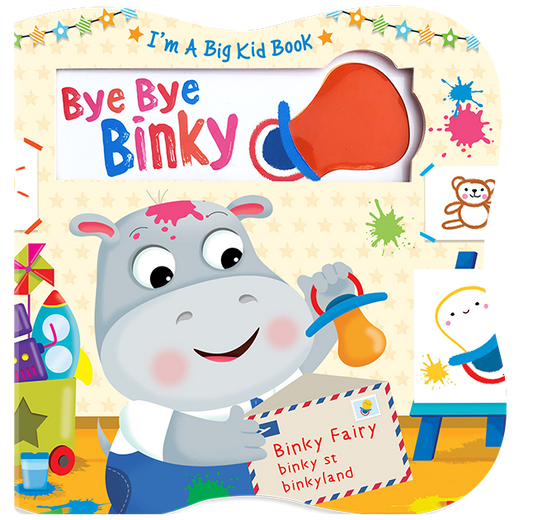 Bye Bye Binky- Touch and Feel Board Book -Sensory Board Book