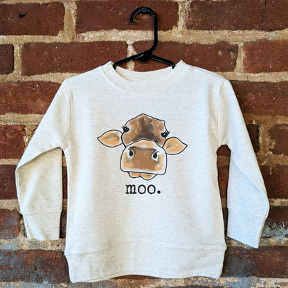 Moo Cow Country Western Girl Farm Boy Clothing Cow Shirt