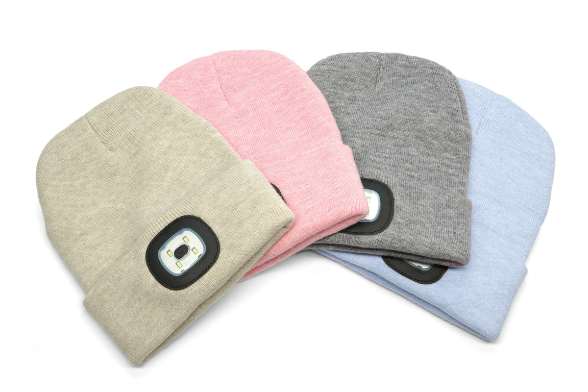 Night Scope Brightside Rechargeable LED Beanie Open Stock