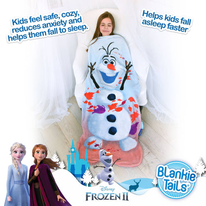 Frozen 2 Olaf Blankie Tails Wearable Blanket