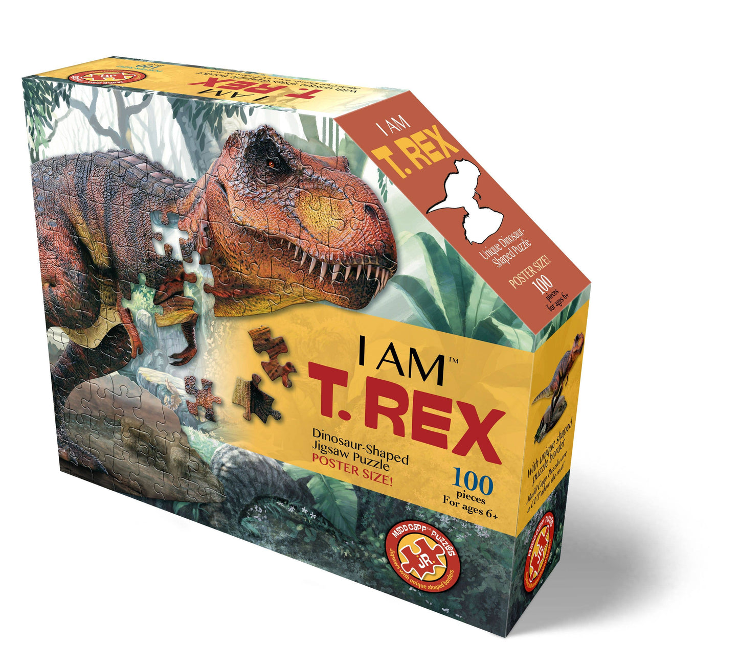 I AM T. Rex 100 piece jigsaw puzzle - gift