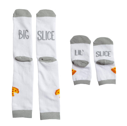 Daddy & Me Matching Pizza Sock Set, Father's Day Gift