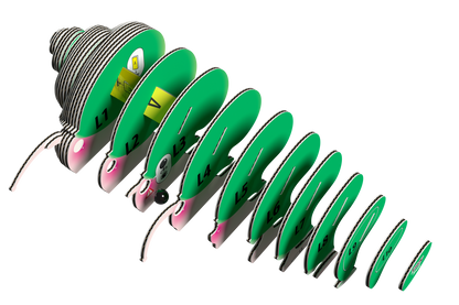 EUGY Snail 3D Puzzle