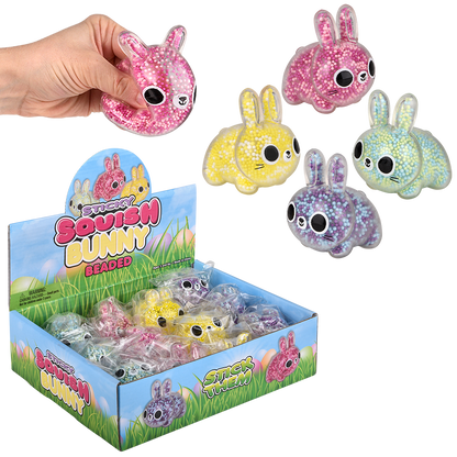 SQUEEZY BEAD BUNNY 2.5"