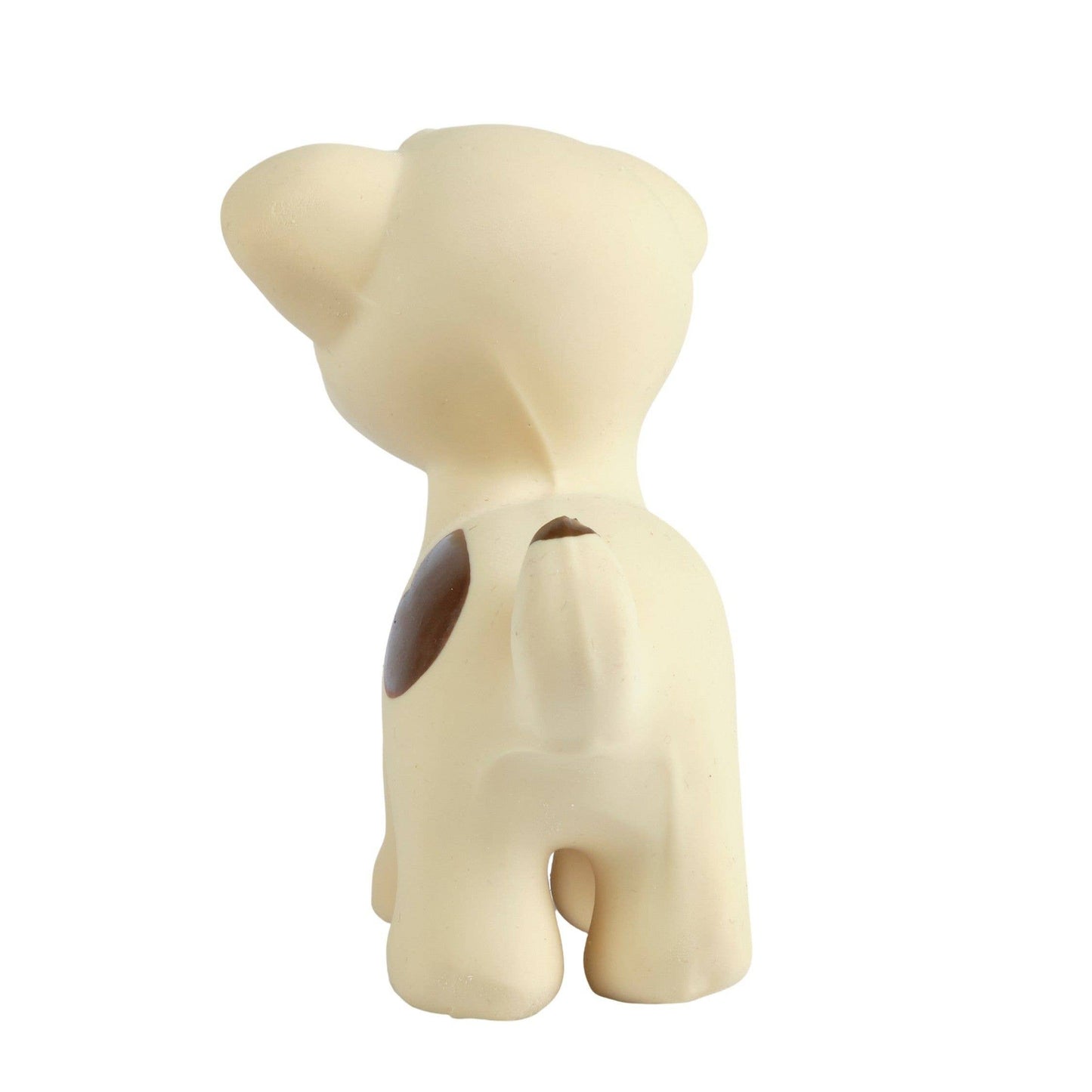 Puppy Natural Organic Rubber Teether, Rattle & Bath Toy