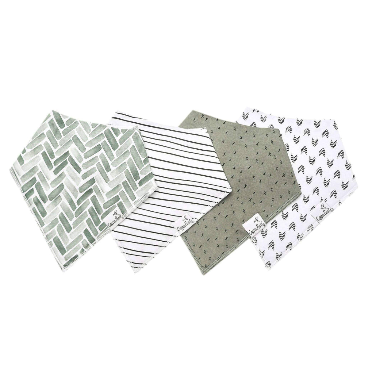4 Pack Baby Bandana Bibs - Alta