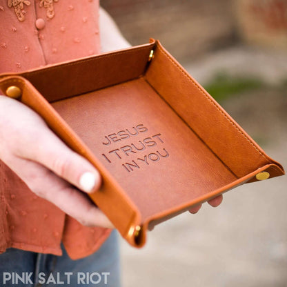 Trust in Him Valet Tray