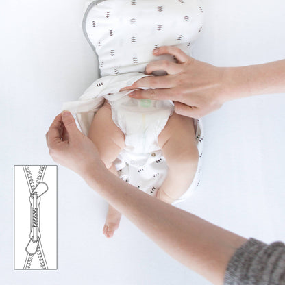 Omni Swaddle Sack, Heather Gray