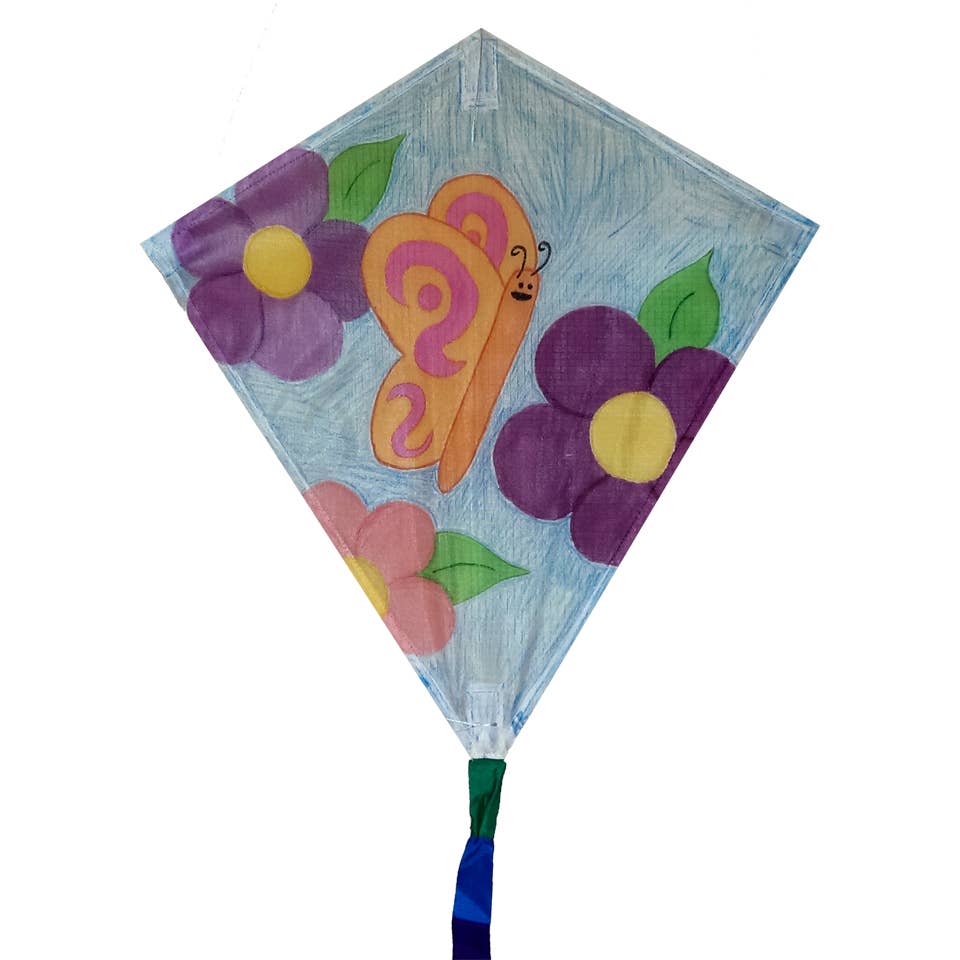 Diamond Coloring Kite