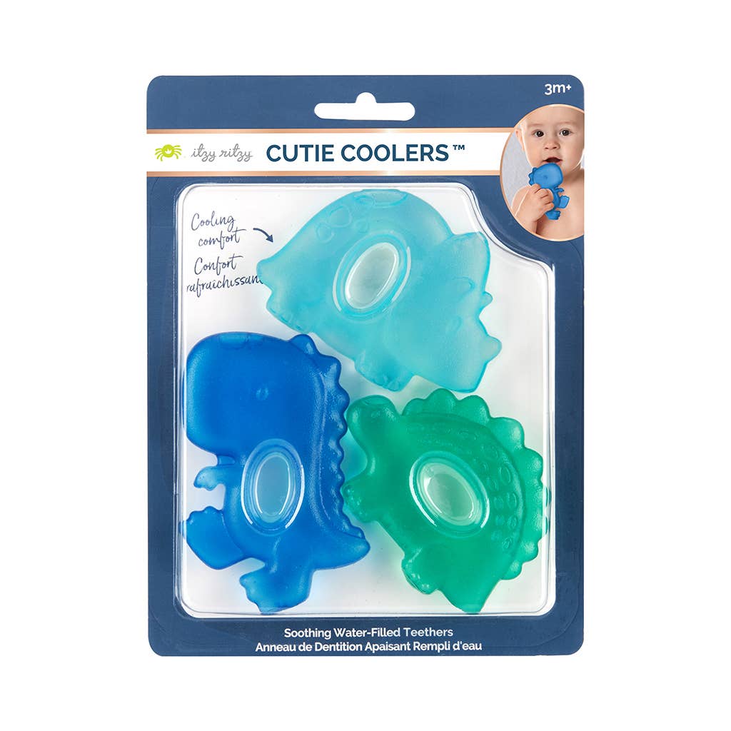 Cutie Coolers™ Water Filled Teethers (3-pack): Unicorn