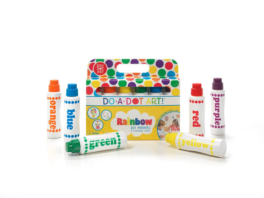 6 Pack Rainbow Marker