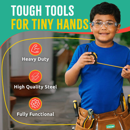 Kids Deluxe Tool Set (Case Pack 6)