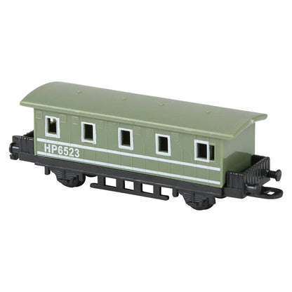 2" Diecast Pull Back Mini Locomotive Train Set