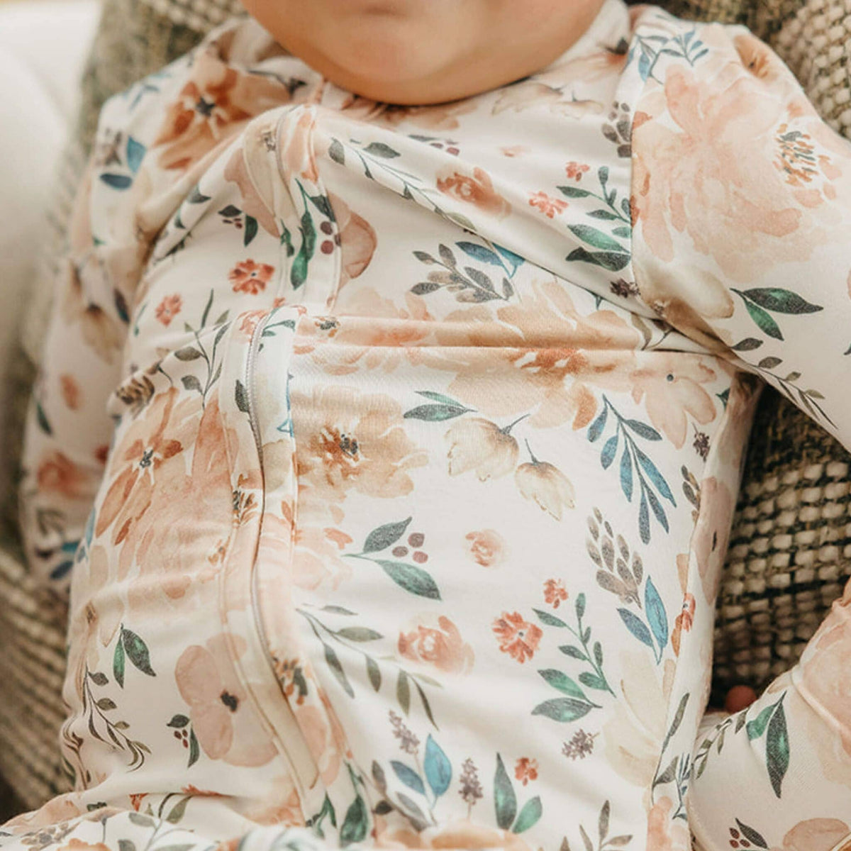 Zip-Up Footie Pajama - Autumn