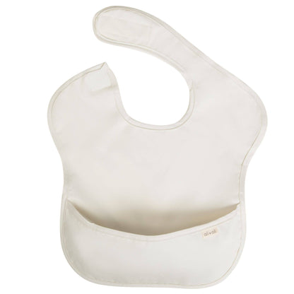 Sleeveless (3-pc) Smock Bib Set for Baby & Toddler (Neutral)